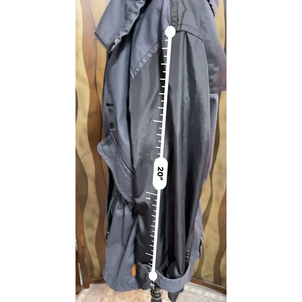 Coach Utility/Trench Jacket. Size M. - Picture 8 of 9